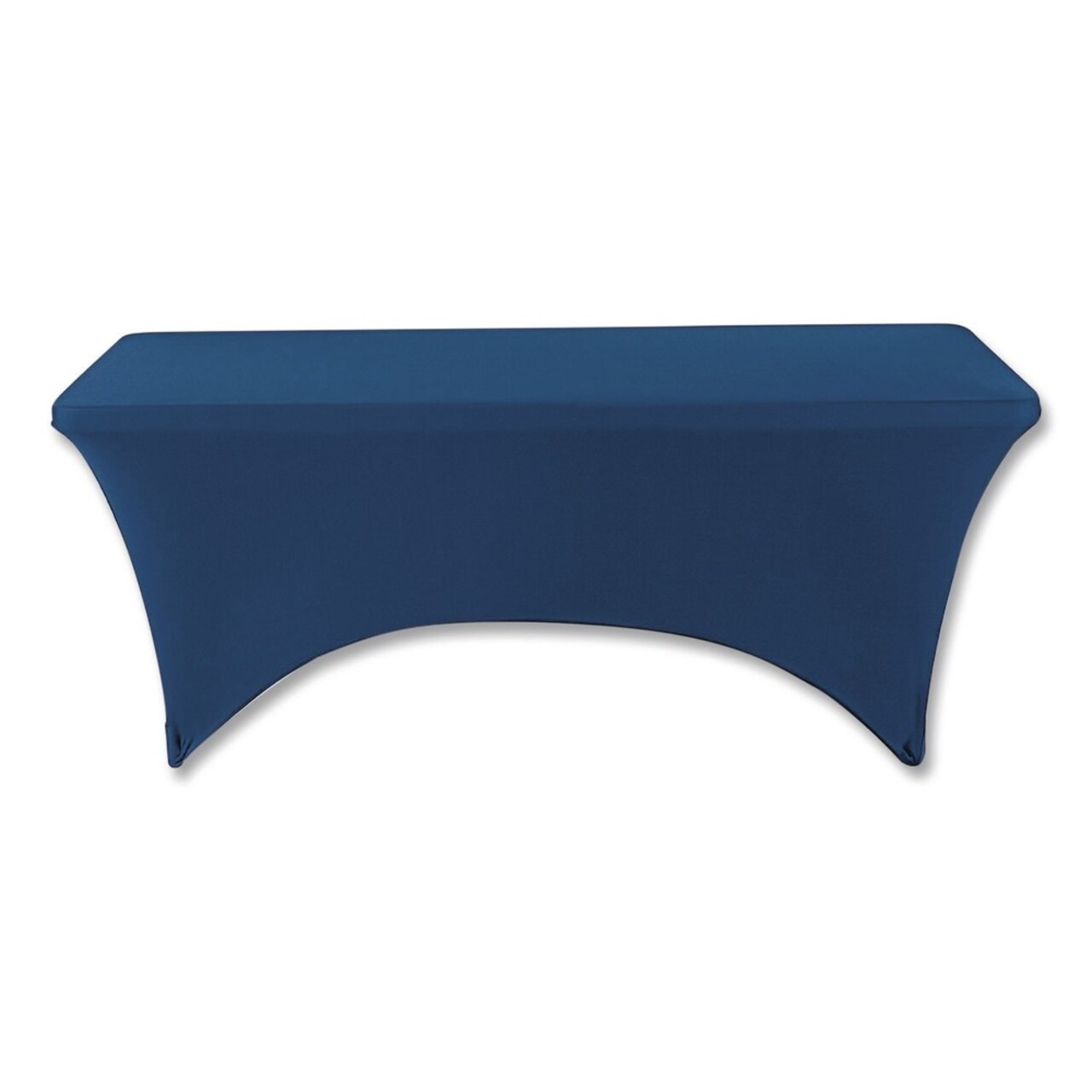 Iceberg iGear 30 in. x 72 in. Polyester/Spandex Fabric Table Cover - Blue